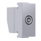 ACA LIGHTING - MODYS TV-R SOCKET END-LINE SILVER 1 M. IP20 10101312475