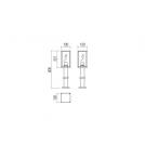 SMARTER - Garden Pillar MIDAS 90283 black E27 42W IP44 (2)