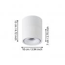 EGLO - LED Спот BOHOYO 8W 3000K 1000Lm бял - 901043 (2)