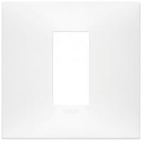 VIMAR - 09661.11 cover plate - 1 centered module matt white color NEVE UP
