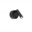 FARO - BOC LED Black wall lamp reader Ref.62708