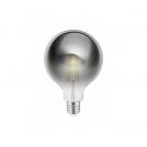 GTV Lighting - LD-G125FP8-30 LED Декоративна крушка FILAMENT 8W G125 E27 2700K 540lm