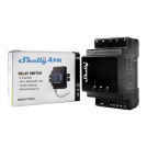 SHELLY - Smart Impulse Relay 4x On/Off 16A (40A) with Power Metering for DIN Rail Mounting Shelly PRO 4PM - 268049S