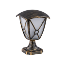 ELMARK - GARDEN LAMP NICK OLD GOLD H240mm 96504MF/AB