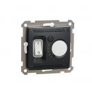 SCHNEIDER ELECTRIC - SDD114506 Sedna Design & Elements - room thermostat, 16A, antracite