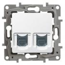 LEGRAND - 764578 2xRJ45 FTP Niloe white