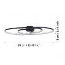 EGLO - ceiling light GIANELLA 38W 4400lm 3000K - 900947 (1)