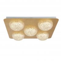 SEARCHLIGHT - Плафон CELESTIA 32511-5GO LED 33W, 2940lm, 3000K