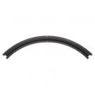 NOVA LUCE - Curve Track for ceiling recessed  D: 120 cm. R: 60 W: 6.5 H: 6.8 cm. Cut Out: 3.6 cm.  9010191  BREDA MAGNETIC 