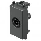 TEM - KM10AT Socket TV individual 0db 1M, color Anthracite, Modul