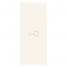 VIMAR - Face plate for axial mechanism white, lightable key symbol - 31000A.PB