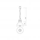 SMARTER - pendant luminaire PEEP 01-1281 E27, 42W (1)