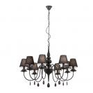 INCANTI - Полилей  ELIZEE  C8 22 06 CAND 8X28W E14 MATT BLACK