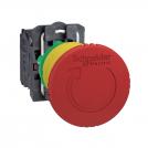 SCHNEIDER ELECTRIC - Emergency stop button red 2NC Ø22mm XB5 XB5AS8444