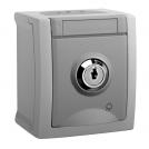 PANASONIC - Socket 2P+E, Lockable WPTC4219-2GR Pacific Panasonic IP54