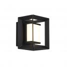 SEARCHLIGHT - Аплик RECTANGULAR 74303-1BK LED 1.7W, 68lm, 3000K