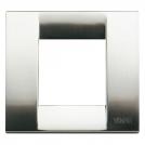 VIMAR - 17092.34 - Classica plate 1-2M metal brushed nickel