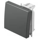 TEM - TM12AT Face plate switch/button 2M, color Anthracite, Modul