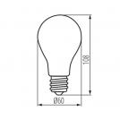 KANLUX - LED light source XLED EX A60 E27 4W 4000K 840lm 36244 (1)