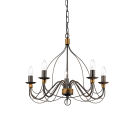 IDEAL LUX - Полилей CORTE SP5 Ruggine 057187