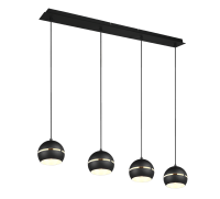 TRIO - pendant luminaire FLETCHER 313300432 E14, 4X40W
