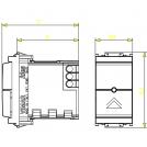 VIMAR - 16625.B - IR-receiver + dimmer 230V white (1)