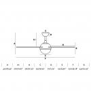 FARO - IZARO LED White ceiling fan with DC motor 33514WP (2)