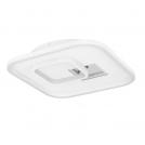 EGLO - LED Плафон TIRIOLO 380X380mm 16,2W 2100lm 4000K бяло/сребърно - 901247