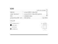 AZZARDO - IP54 Ezio 1 GM2105-WH / AZ0813 (1)
