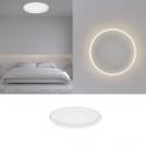 NOVA LUCE - Ceiling lamp  Ø60, H:6 cm.   9212916  WILLOW ⚡ LED 60W ⚡ 3120Lm ⚡ 3000K ⚡ 230V ⚡ IP20 ✴ Sandy White 