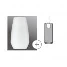 PAULMANN - Абажур  95354 URail shade Vento 2Easy 170mm.⏺Опал