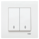 VIKO - КЛЮЧ ДЕВИАТОРЕН ДВОЕН БЯЛ VIKO КАРЕ