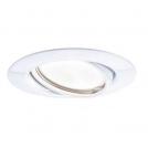 PAULMANN -  93411 LED recessed light Base single light pivoting round 90mm✴ <20°⚡GU10 ⚡5W⚡ 350lm~230V⚡3000K✴white