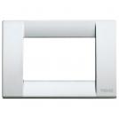 VIMAR - 16733.21 - Classica plate 3M metal metall.silver