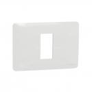 SCHNEIDER ELECTRIC - NU210118 New Unica - cover frame - 1 gang - 1 module - white