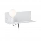 PAULMANN - Аплик с рафт  78915  DEVARA⚡E27⚡230V⚡max. 40W dimmable✴Бял (3)