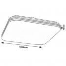 RABALUX - Ceiling lamp Oscar 71174 18W 4000K 1170lm ф330 (3)