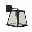 SEARCHLIGHT -  4611BK Voyager 1lt Wall Light - Bk 