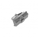 ACA LIGHTING - Mount adaptor for three phase track grey 4WADSG