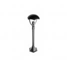 GTV Lighting - OS-GRA00P-00 Градински стълб  GRANDE 60W E27 220VAC h-1000mm IP54 ф200 черен 