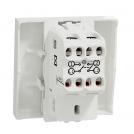 SCHNEIDER ELECTRIC - NU326218S New Unica - Two Pole switch with indication 16A 2 modules white (1)