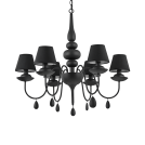 IDEAL LUX -  BLANCHE SP6 Nero  111872