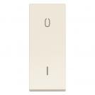 VIMAR - 2P 20AX Traditonal Two Pole switch in-line canvas, lightable - 30016.C