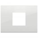 VIMAR - 19652.B06 - Classic plate 2centrM metal Polar total look