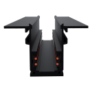 ELMARK - Four pole track recessed mounting 1m black 93MRBM1/BL