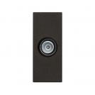 VIMAR - TV-RD-SAT through-line out. black 30300.10G