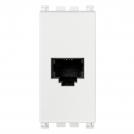 VIMAR - 19320.B - RJ11 phone jack 6/4 white