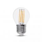 V-TAC - LED Крушка 6W Filament E27 G45 2700К SKU: 2842