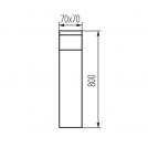 KANLUX - Garden light fitting with replaceable light source DASTEN 80 IP 44 - 38766 (6)