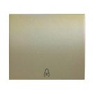 PANASONIC - One-way Switch with Bell Symbol, Rocker dore WBTR0019‐5DR